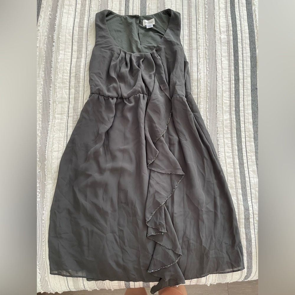 Motherhood Maternity Gray dress